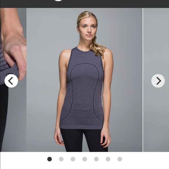 ⭐️ SOLD ⭐️ Lululemon High Neck Swiftly - Picture 4 of 6